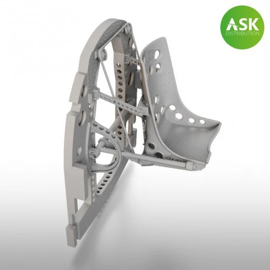 Art Scale Kit A32016 1/32 A6M Bulkhead with Seat In Middle Position for Tamiya kit - Model Planes