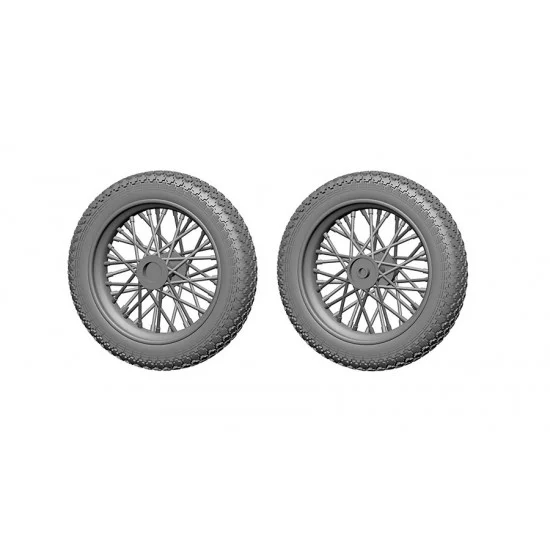 Art Scale Kit A35006 1/35 HD-WLA Motorcycle Wheels and Cylinders for MiniArt kits