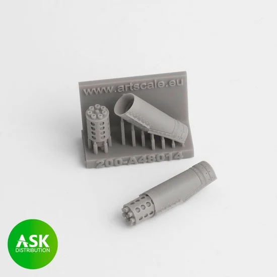 Art Scale Kit A48014 1/48 A-10 Thunderbolt II GAU Cannon Head with Cover for Great Wall Hobby kits