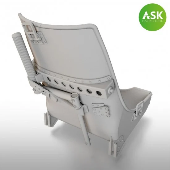 Art Scale Kit A48031 1/48 A5M Claude Seat with Starting Handle - Model Planes