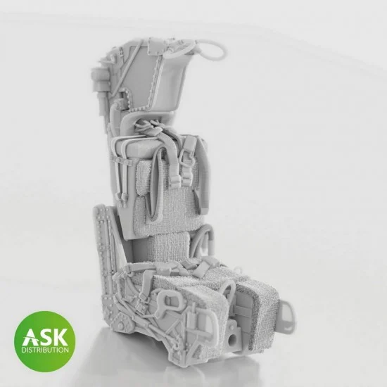 Art Scale Kit A48040 1/48 F14A/B Late Gru-7A Ejection Seats with Seat Belts for Great Wall Hobby (2pcs)