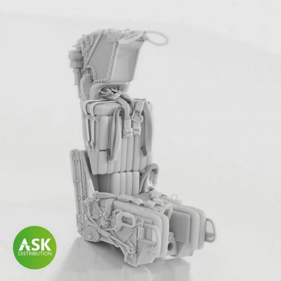 Art Scale Kit A48042 1/48 F14A/B Early Gru-7A Ejection Seats with Seat Belts for Great Wall Hobby (2pcs)