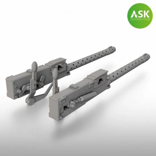 Art Scale Kit A48048 1/48 A6M Zero Machine Guns Type 97 7.7mm (2pcs) - Model Planes