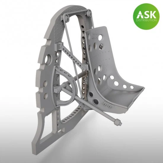 Art Scale Kit A48049 1/48 A6M Bulkhead with Seat In Bottom Position for Fine Molds - Model Planes