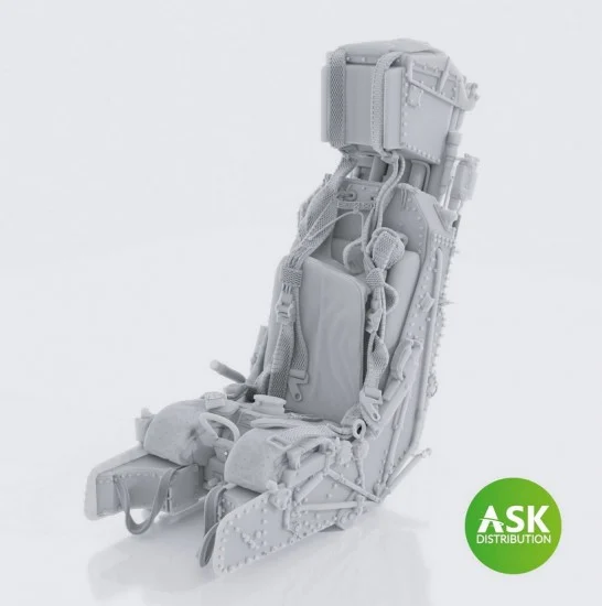 Art Scale Kit A48058 1/48 Jaguar Gr.1/Gr.1A M.B.Type 9B Mk.3 Ejection Seat with Seat Belts for Airfix kit - Model Planes