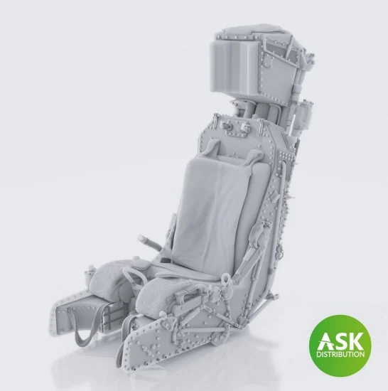 Art Scale Kit A48059 1/48 Jaguar Gr.1/Gr.1A M.B.Type 9B Mk.3 Ejection Seat Excluding Seat Belts for Airfix kit - Model Planes