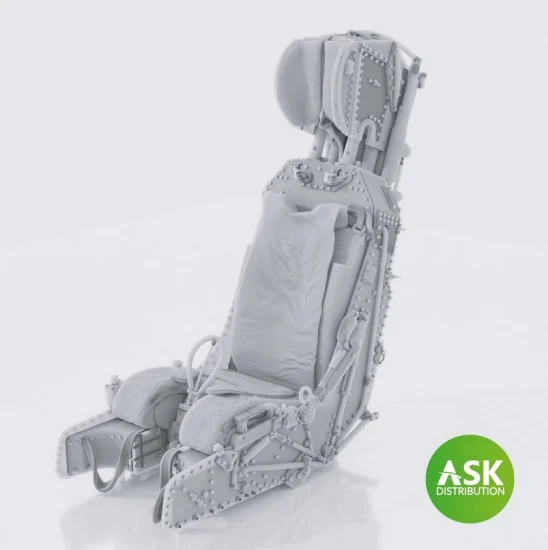 Art Scale Kit A48061 1/48 Jaguar Gr.1/Gr.1A M.B.Type 9B Mk.2 Ejection Seat Excluding Seat Belts for Airfix kit - Model Planes
