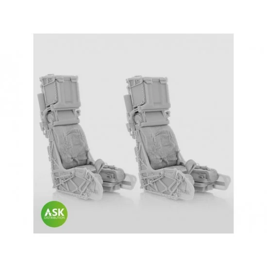 Art Scale Kit A48063 1/48 EA-18G Growler SJU-17 Ejection Seats (2pcs) excluding Seatbelts for Meng kits