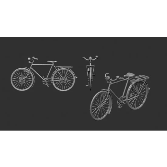 Art Scale Kit A72007 1/72 Bicycle Classic - Model Figures