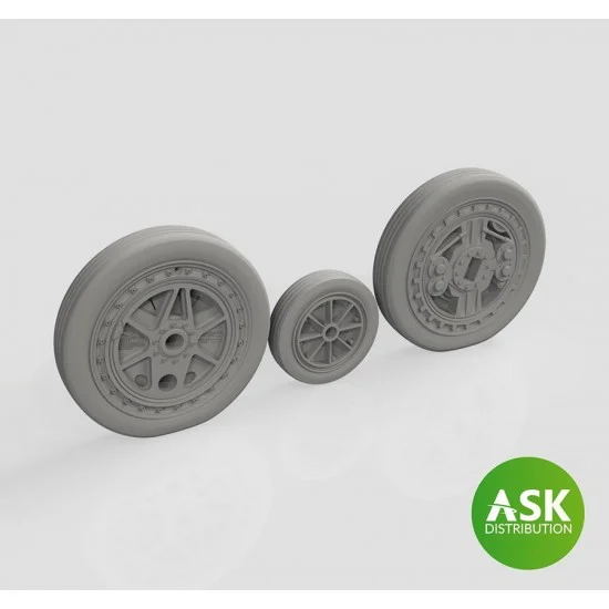 Art Scale Kit A72023 1/72 F-84F Wheels for Special Hobby kit