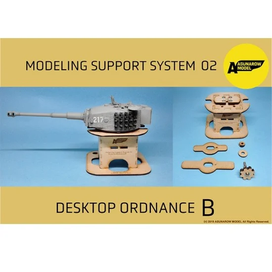 Asunarow ASM02 Modelling Support System Vol.02 - Desk Top Ordnance #B
