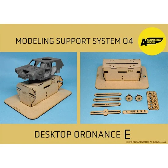Asunarow ASM04 Modelling Support System Vol.04 - Desk Top Ordnance #E