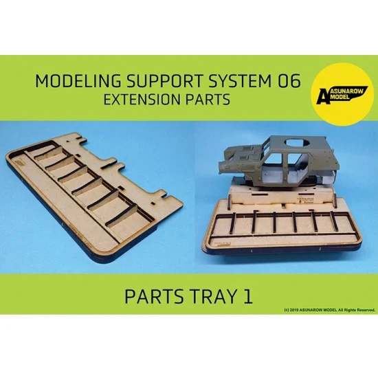 Asunarow ASM06 Modelling Support System Vol.06 - Parts Tray #1 (2pcs)