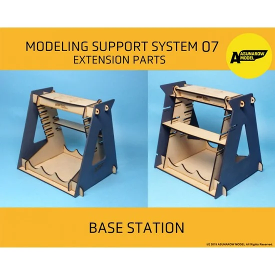 Asunarow ASM07 Modelling Support System Vol.07 - Base Station (extension parts)