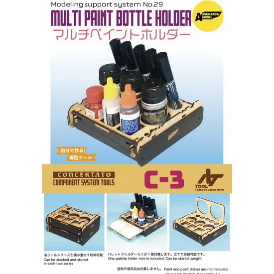Asunarow ASM29 Paint Cup Holder (Modelling Support System) - Hobby & Model Paints