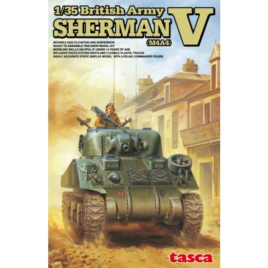 Asuka 35-016 1/35 British Army Sherman V (M4A4)