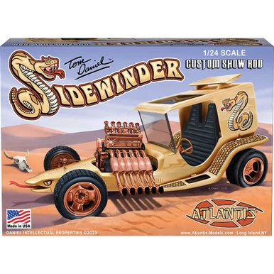 Tom Daniels Sidewinder Custom Show Rod 1/24 Kit - Atlantis Models