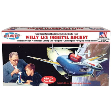 WILLY LEY ORBITAL ROCKET 1/193 KIT ATLANTIS (M46) - Atlantis Models