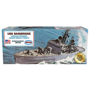 USS Bainbridge Guided Missile Frigate 1/600 Kit Atlantis (A717) - Atlantis Models