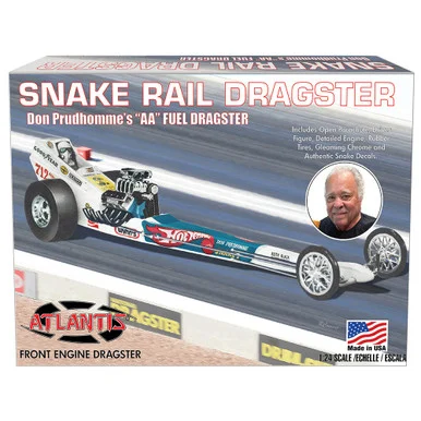Don Prudhomme Snake Front Engine Dragster M5694 - Atlantis Models