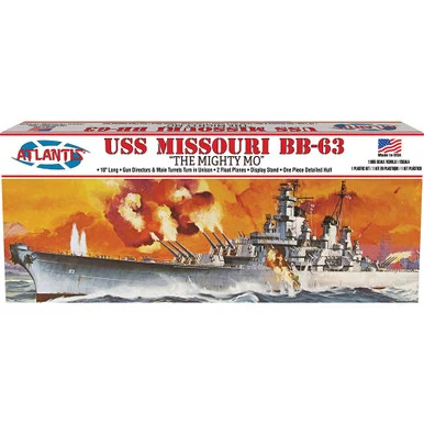 USS Missouri BB-63 1/665 Kit Atlantis (M3000)