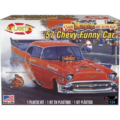 Tom McEwen '57 Chevy Funny Car 1/24 Kit Atlantis (H7172) - Atlantis Models