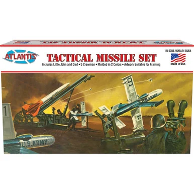 Tactical Missile Set 1/40 Kit - Atlantis Models