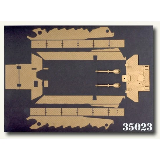 Atak 35023 1/35 Zimmerit for SdKfz.179 Bergepanther (for ITALERI kit) - Military Vehicles & Tanks