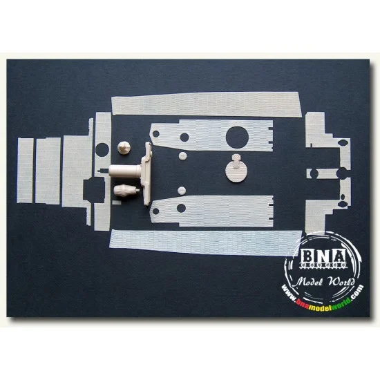 Atak 35046 1/35 Zimmerit for Tiger I [Mid] Model II (for Tamiya kit) - Military Vehicles & Tanks