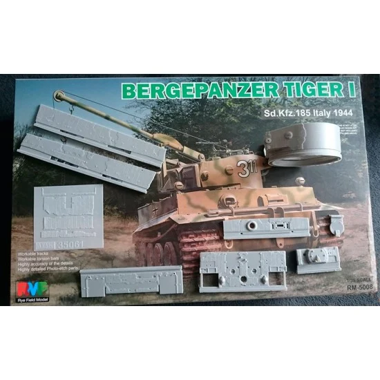 Atak 35061 1/35 Bergepanzer Tiger I Zimmerit set for Rye Field Model RM-5008 kits