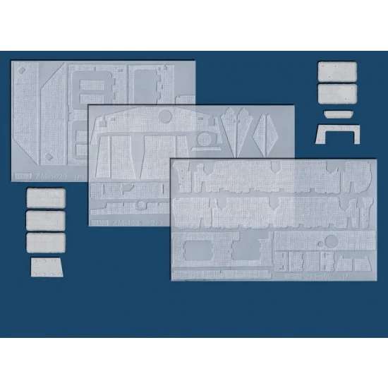 Atak ZM-1623 1/16 StuG IIIG Alkett Pattern Zimmerit for Das Werk kit