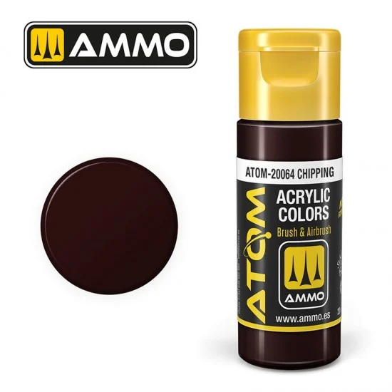 AMMO by Mig Jimenez 20064 Acrylic Paint - ATOM Colour #Chipping (20ml jar)