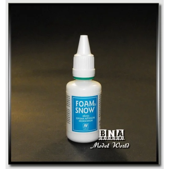 Vallejo 26231 Snow & Foam 32ml #231 - Hobby & Model Paints