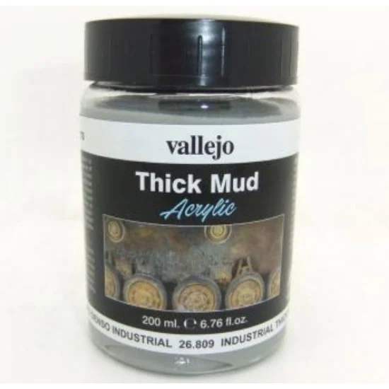 Vallejo 26809 Weathering Effects - Industrial Thick Mud 200ml