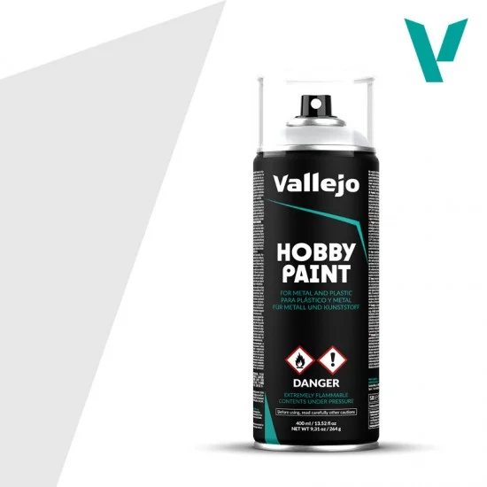 Vallejo 28011 Hobby Paint Spray - Basic Colour #Grey (400ml)