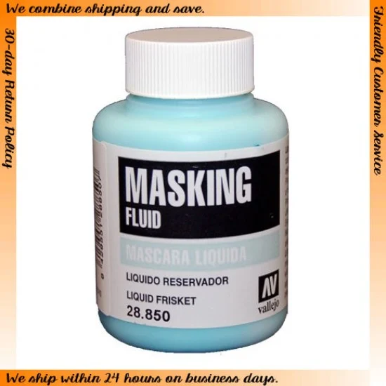 Vallejo 28850 Liquid Masking Fluid (85ml) - Hobby & Model Paints