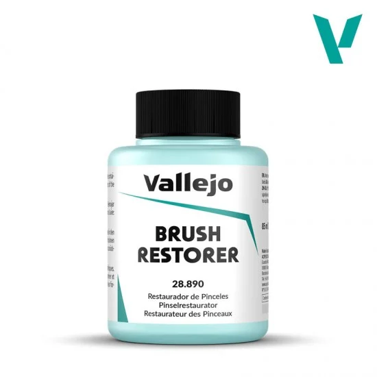 Vallejo 28890 Paint Brush Restorer 85ml - Hobby & Model Paints