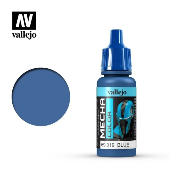 Vallejo 69019 Mecha Colour Acrylic Paint - Blue (17ml)