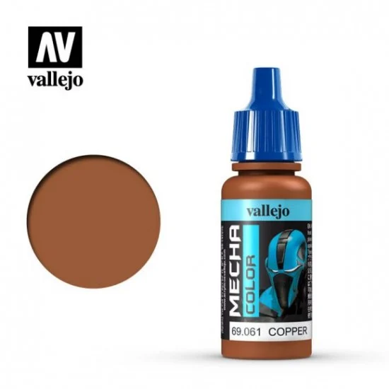 Vallejo 69061 Mecha Acrylic Paint - Copper (17ml)