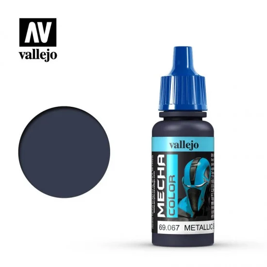 Vallejo 69067 [Mecha Colour] Acrylic Paint - #Metallic Blue (17ml)