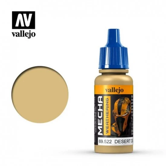 Vallejo 69522 Desert Dust Wash for Mecha Acrylic Paint (17ml) - Hobby & Model Paints