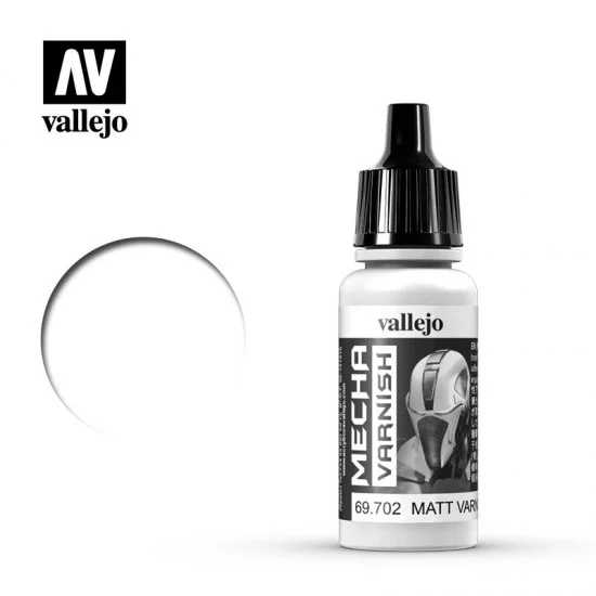 Vallejo 69702 [Mecha Varnish] Acrylic Paint - #Matt Varnish (17ml)