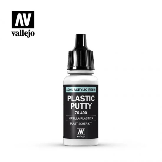 Vallejo 70400 Model Colour Plastic Putty 17ml #400 - Hobby Tools & Supplies