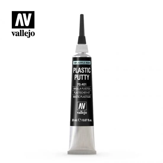 Vallejo 70401 Plastic Putty 20ml Tube - Hobby Tools & Supplies