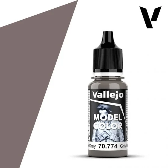 Vallejo 70774 Acrylic Paint - Model Colour #190 Lavender Grey (18ml/0.6 fl oz, matt finish)