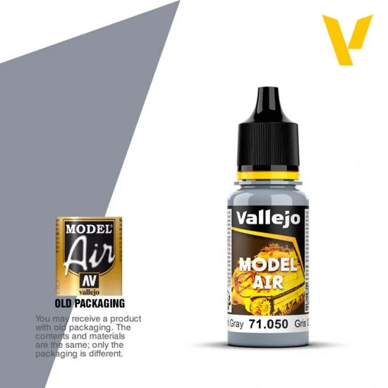 Vallejo 71050 Model Air Acrylic Paint - Light Grey 17ml
