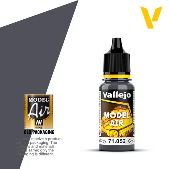 Vallejo 71052 Model Air Acrylic Paint - German Grey RLM75 (17ml)