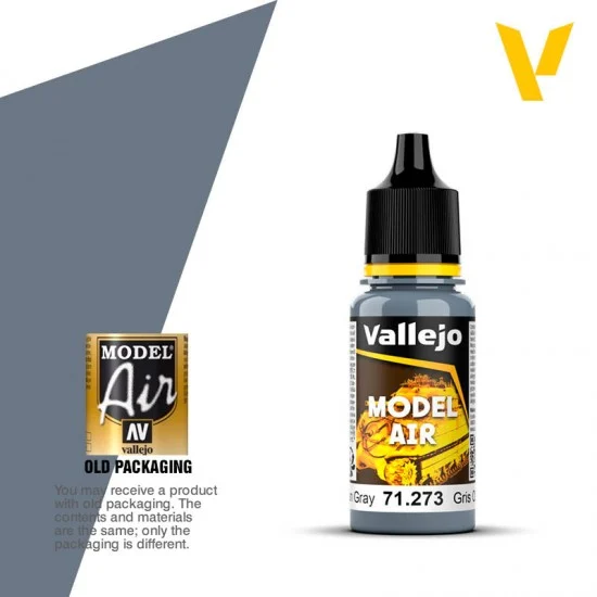 Vallejo 71273 Model Air Acrylic Paint - Ocean Gray 17ml