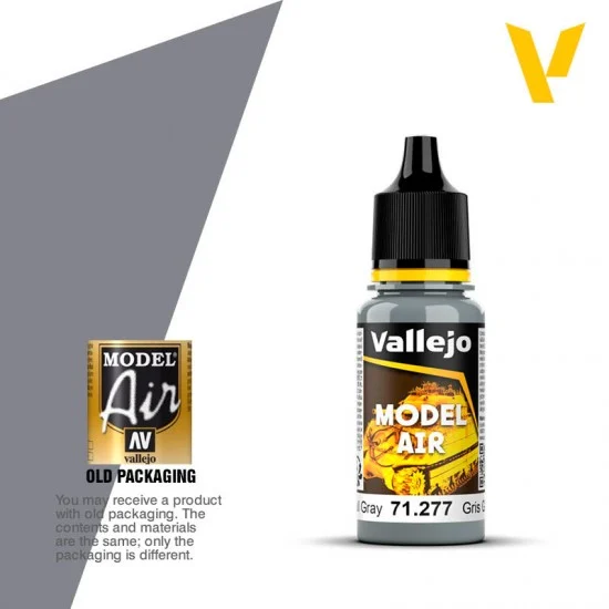 Vallejo 71277 Model Air Acrylic Paint - Dark Gull Gray 17ml
