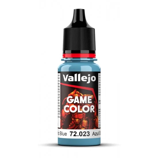 Vallejo 72023 Acrylic Paint - Game Colour #Electric Blue (18 ml/0.6 fl oz)